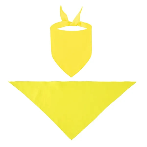 Solid Color Pet Bandana