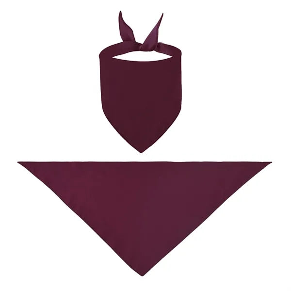 Solid Color Pet Bandana