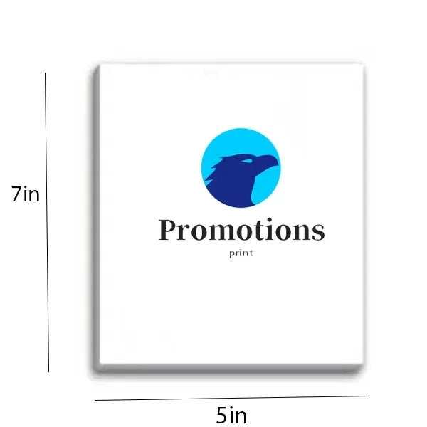 Custom Printed Value Priced Full Color Notes - 5" x 7"