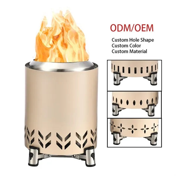 Table Top Firepit-Mini Fire Pit with Carry Bag