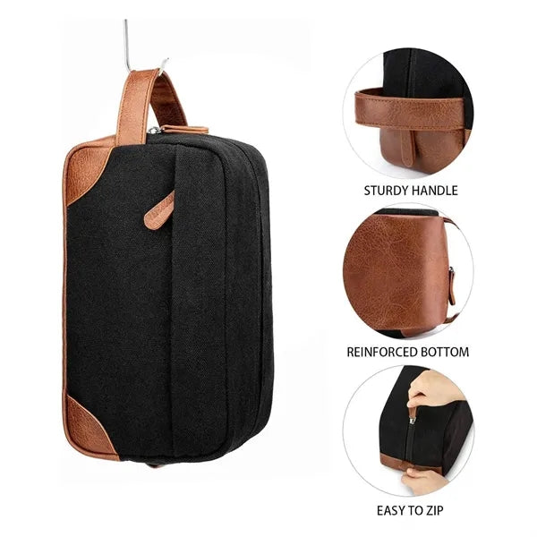 Canvas Toiletry Bag For Men