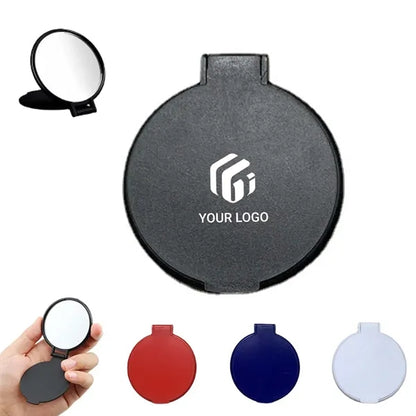 Portable Compact Mini Round Folding Travel Makeup Mirror