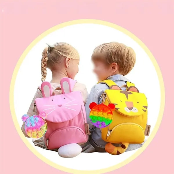 Fidget Toy Durable Waterproof Cute Silicone Pop Coin Purse