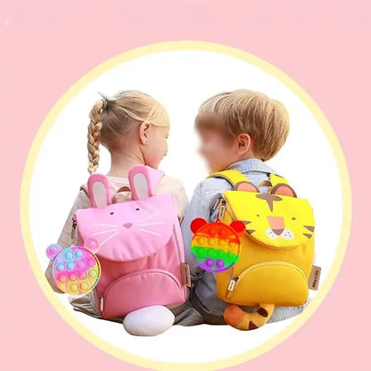 Fidget Toy Durable Waterproof Cute Silicone Pop Coin Purse