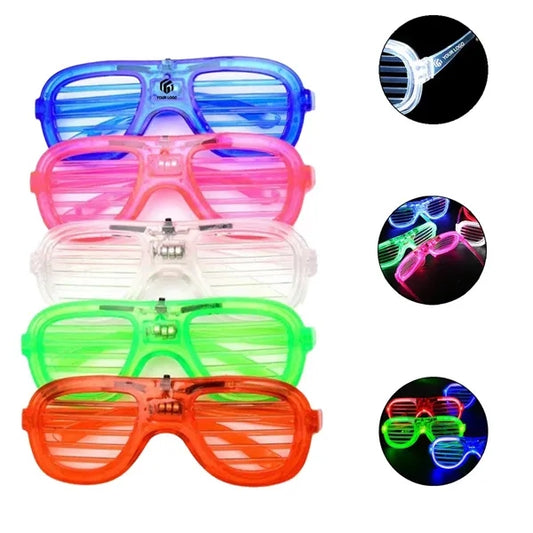 Multipurpose Neon Color Luminous Party Supplies LED Glasses