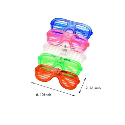 Multipurpose Neon Color Luminous Party Supplies LED Glasses