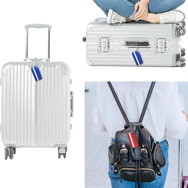 Portable Aluminum Alloy Travel Luggage Tag