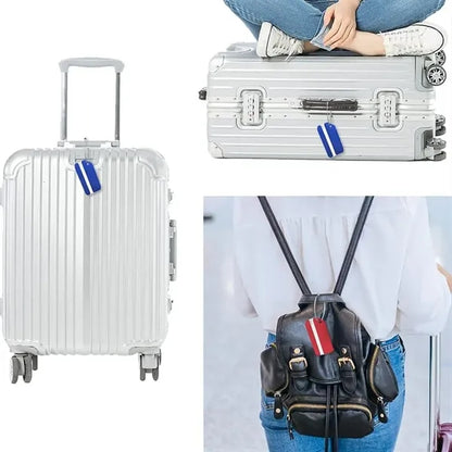 Portable Aluminum Alloy Travel Luggage Tag
