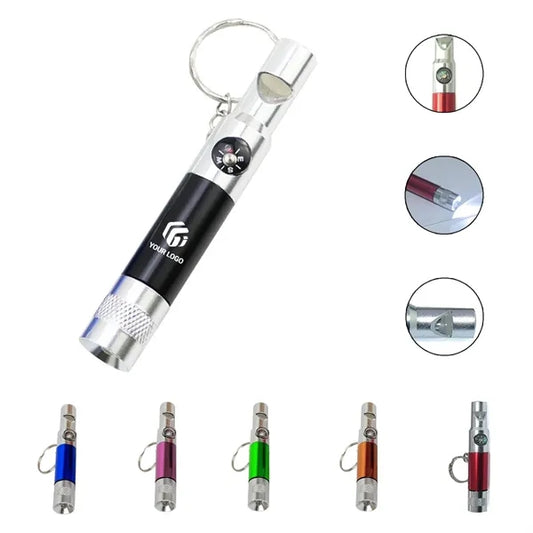 Multifunctional Outdoor 3-in-1 Tool Whistle Compass Light