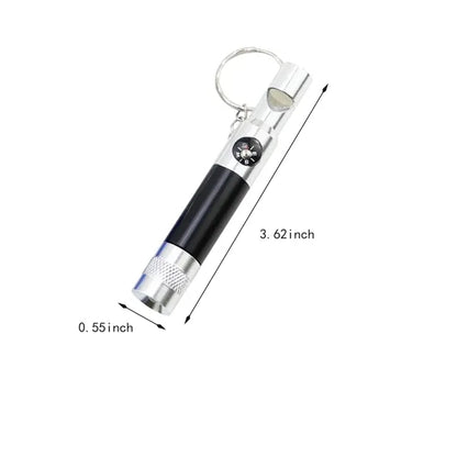 Multifunctional Outdoor 3-in-1 Tool Whistle Compass Light