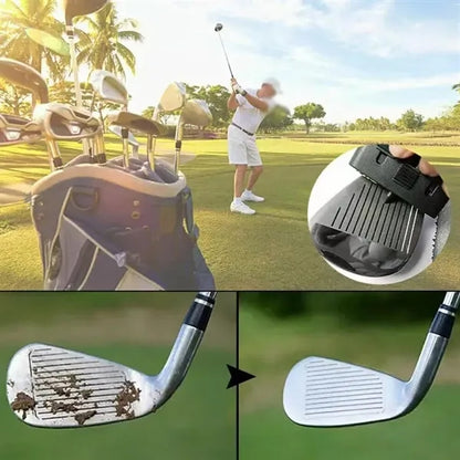 Multifunctional 3-in-1 Golf Club Groove Cleaning Brush