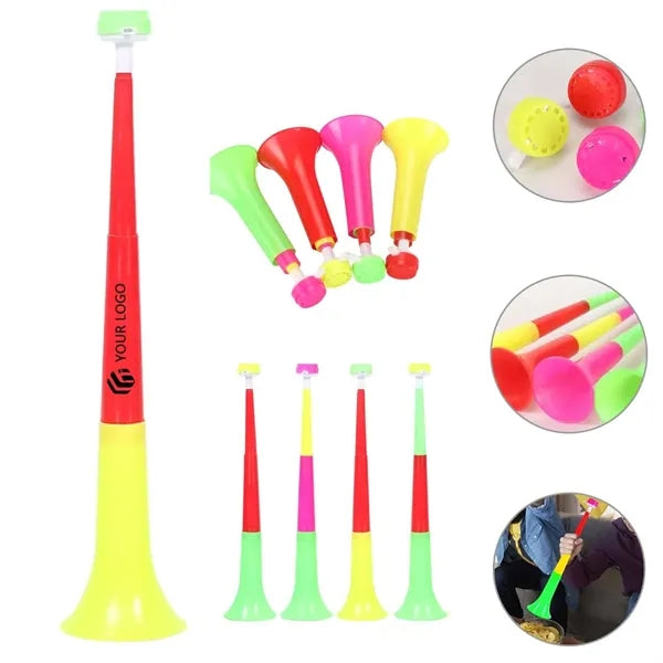 Telescopic 3 Sections Football Cheering Noise Maker Horn Toy