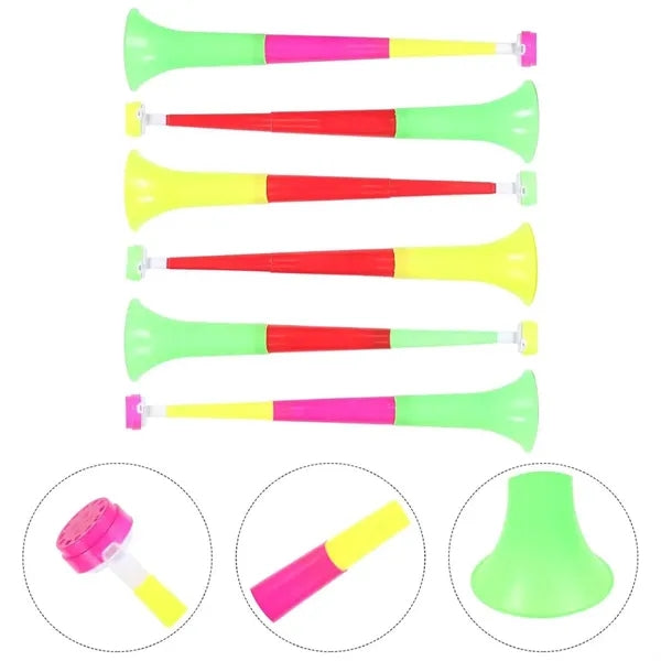 Telescopic 3 Sections Football Cheering Noise Maker Horn Toy