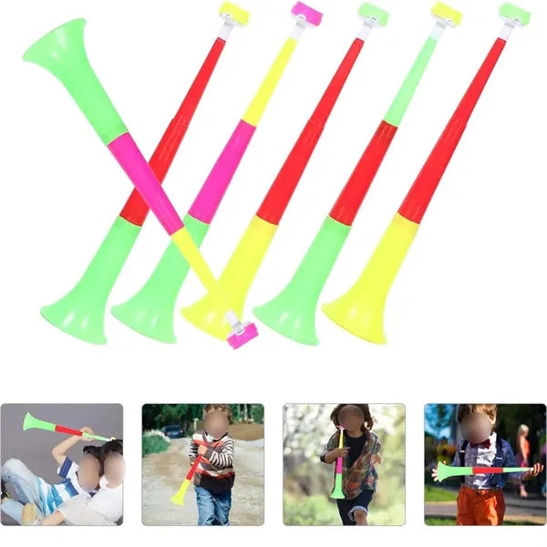 Telescopic 3 Sections Football Cheering Noise Maker Horn Toy
