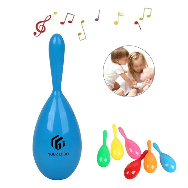 Party Favors Kids Toys 7.5 Inch Plastic Colorful Maraca