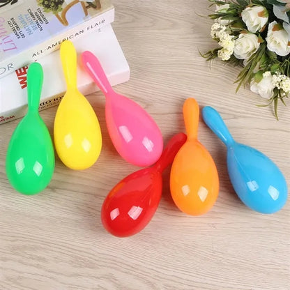 Party Favors Kids Toys 7.5 Inch Plastic Colorful Maraca