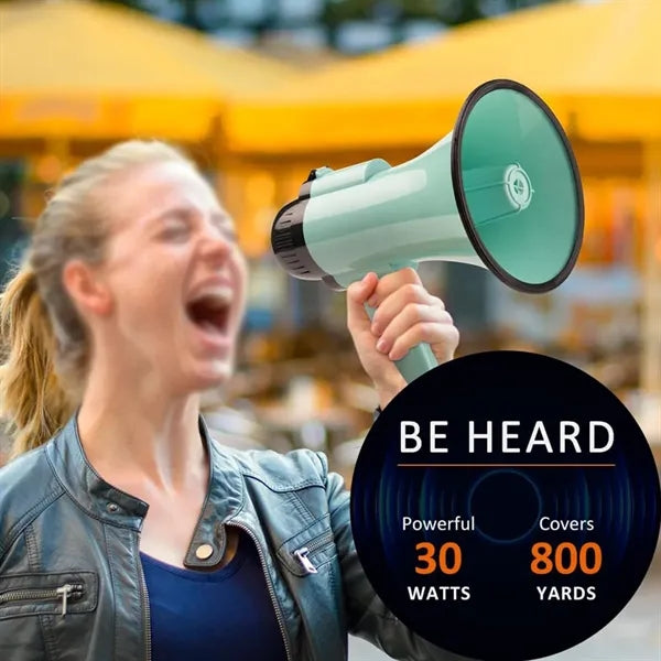 Multipurpose Portable Practical 30w Power Megaphone Speaker