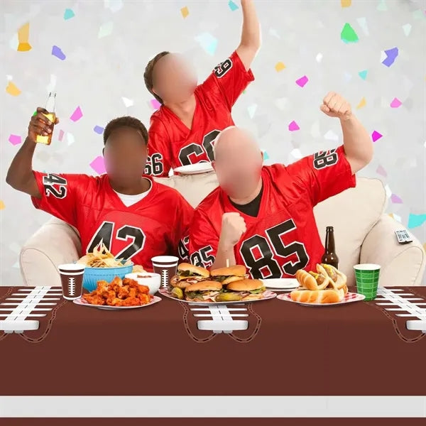 Custom Football Party Decoration Tablecloth Table Cover