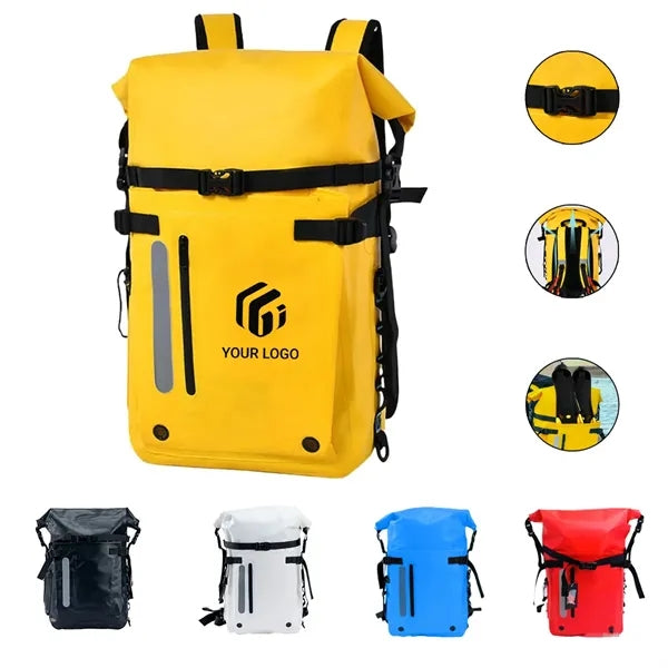 Outdoor waterproof hiking floating diving fins backpack