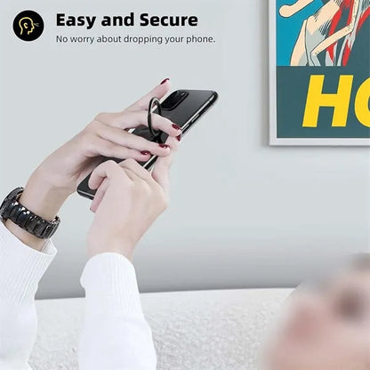 180 Degree Flip Alloy Finger Stand Cell Phone Ring Holder
