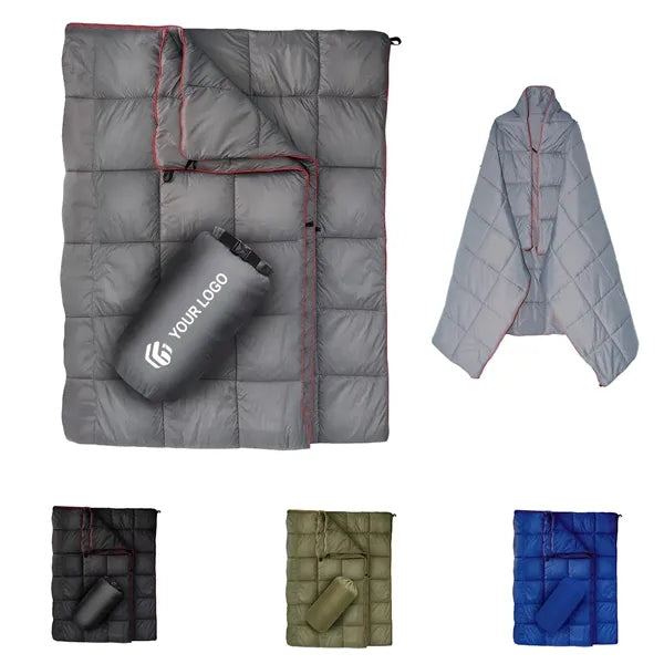 Multifunctional portable moisture-proof outdoor blanket