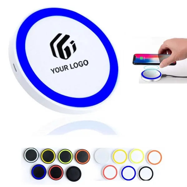2in1 Mini Custom Magnetic Portable Wireless Fast Charger
