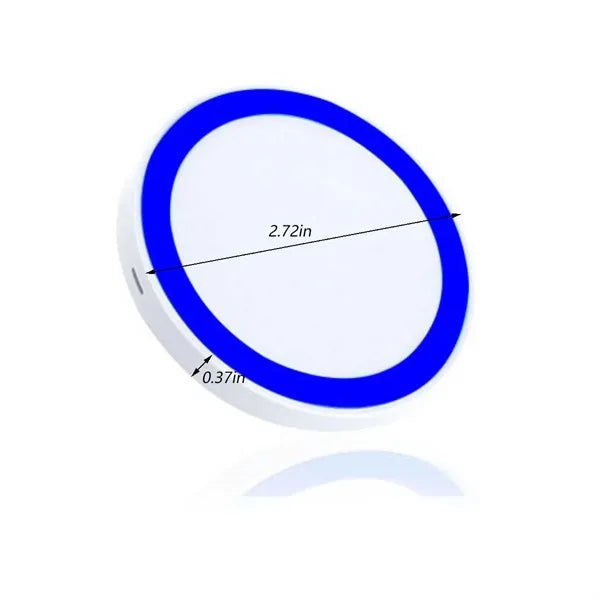 2in1 Mini Custom Magnetic Portable Wireless Fast Charger