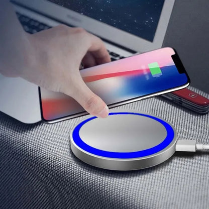 2in1 Mini Custom Magnetic Portable Wireless Fast Charger