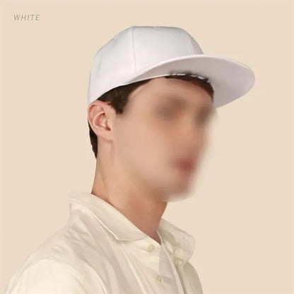Adjustable Hip Hop Style Snapback Hat Cap with Flat Bill