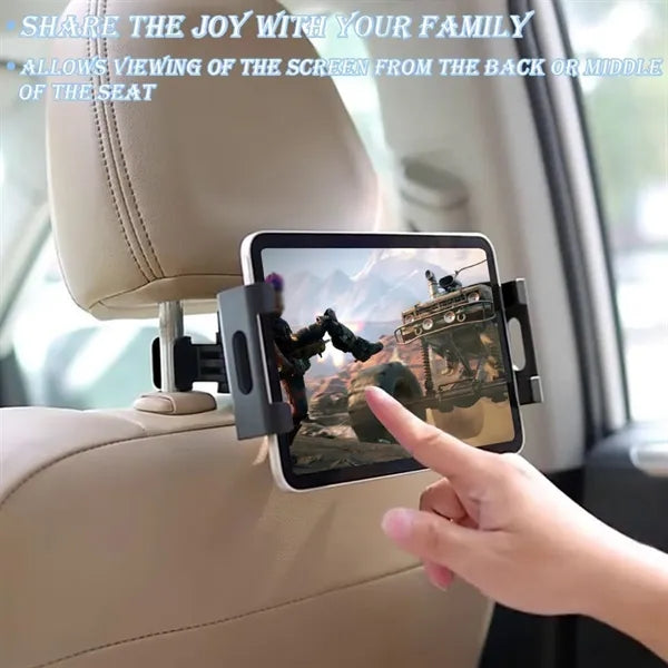 Car shockproof rotatable retractable tablet phone holder