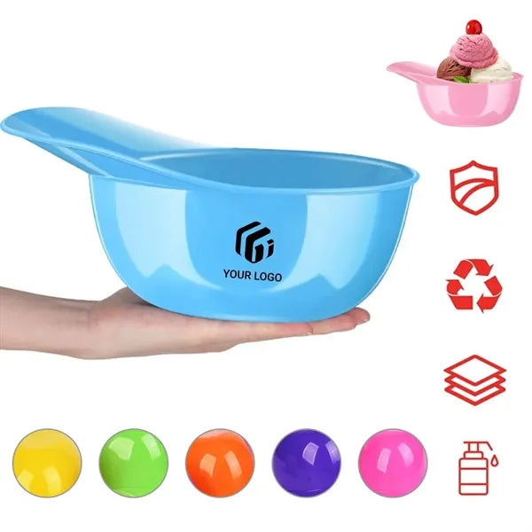 Summer Party Supplies Baseball Helmet Dessert Ice Cream Bowl