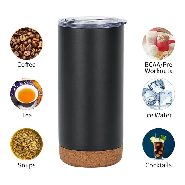 16 Oz. Full Color Wellington Stainless Steel Tumbler