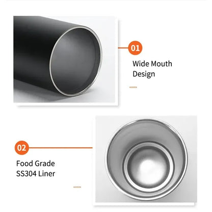 16 Oz. Full Color Wellington Stainless Steel Tumbler