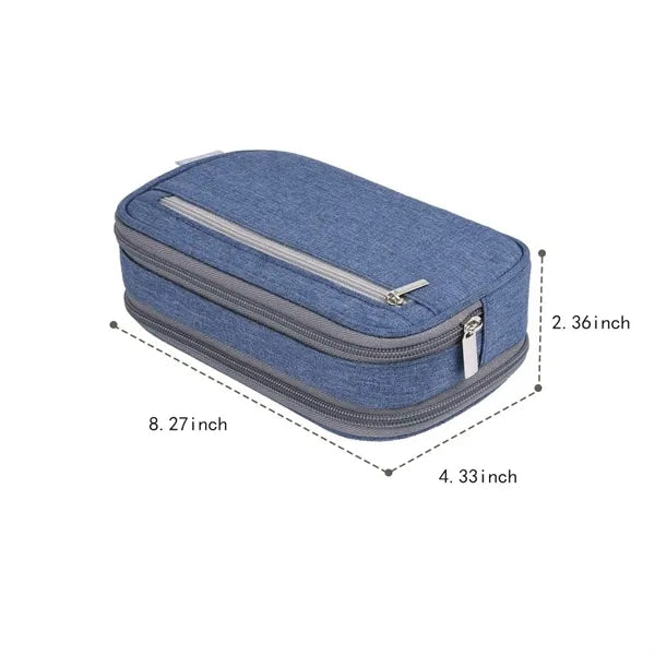 Multifunctional Large Capacity Waterproof Zipper Pencil Case