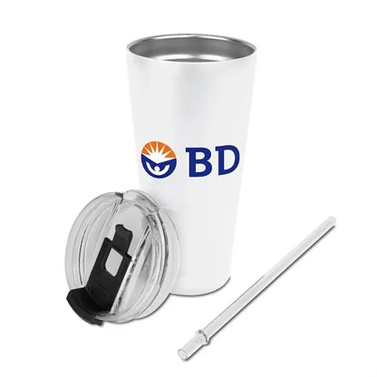 Trumbull Dual Wall No-Spill Vacuum Mug with Straw 27 oz.