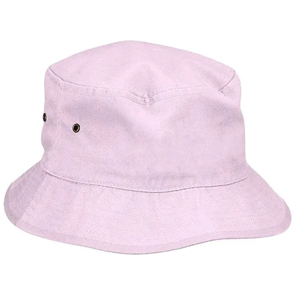 Brushed Cotton Twill Bucket Hat - Full Color