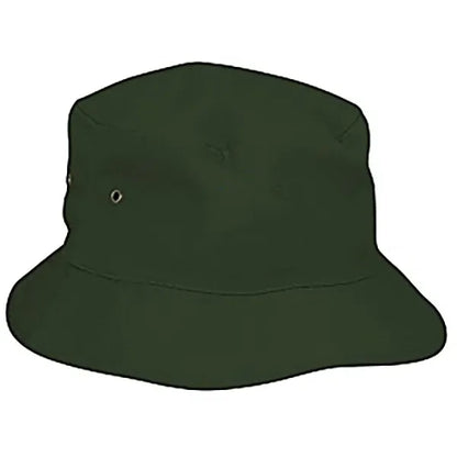 Brushed Cotton Twill Bucket Hat - Full Color
