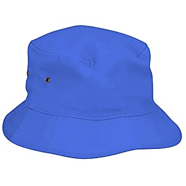 Brushed Cotton Twill Bucket Hat - Full Color