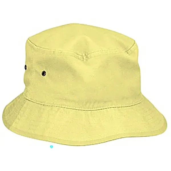 Brushed Cotton Twill Bucket Hat - Full Color