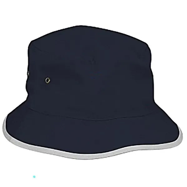 Brushed Cotton Twill Bucket Hat - Full Color