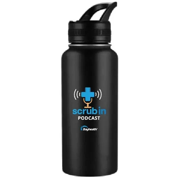 32oz Stainless Steel Vacuum Thermos Bottle Handle Lid