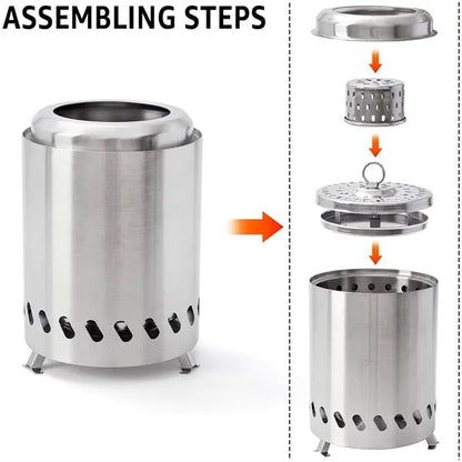 Solo Stove Mesa Tabletop Smokeless Fire Pit