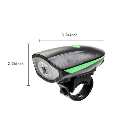 Multipurpose Bicycle Accessories Horn Headlight Bike Lights