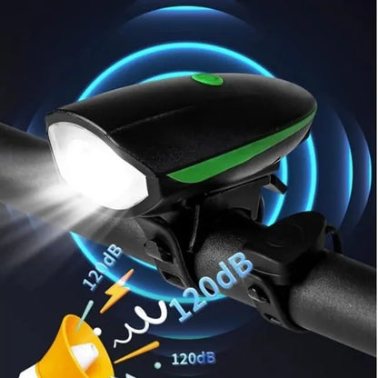 Multipurpose Bicycle Accessories Horn Headlight Bike Lights