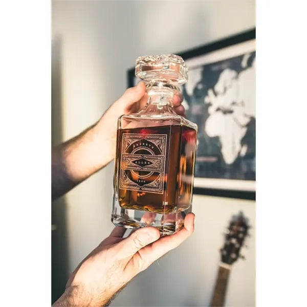 Personalized Whiskey Decanter Set