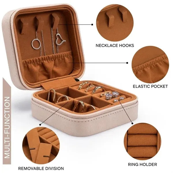 Unique Holiday Gift Engraved Jewelry Case
