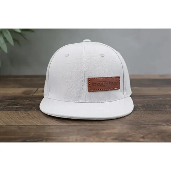 Custom Leather Patch Hat-Golf, Gift for Father's Day,Trucker
