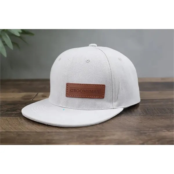 Custom Leather Patch Hat-Golf, Gift for Father's Day,Trucker
