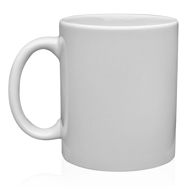 11 oz. Traditional Ceramic Custom Mugs