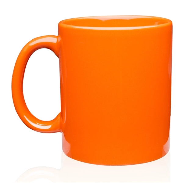 11 oz. Traditional Ceramic Custom Mugs